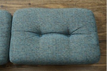 中古　美品　CONDE HOUSE(カンディハウス)　アルプ LD　希少なウォールナットフレームのソファベッド　定価約35万円　(R-085135)