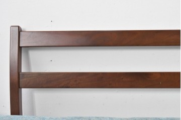 中古　美品　CONDE HOUSE(カンディハウス)　アルプ LD　希少なウォールナットフレームのソファーベッド　定価約35万円相当　(R-085135)