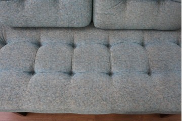 中古　美品　CONDE HOUSE(カンディハウス)　アルプ LD　希少なウォールナットフレームのソファーベッド　定価約35万円相当　(R-085135)