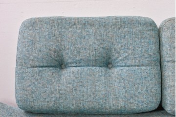 中古　美品　CONDE HOUSE(カンディハウス)　アルプ LD　希少なウォールナットフレームのソファーベッド　定価約35万円相当　(R-085135)