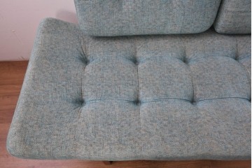 中古　美品　CONDE HOUSE(カンディハウス)　アルプ LD　希少なウォールナットフレームのソファーベッド　定価約35万円相当　(R-085135)