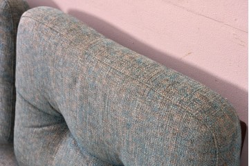 中古　美品　CONDE HOUSE(カンディハウス)　アルプ LD　希少なウォールナットフレームのソファーベッド　定価約35万円相当　(R-085135)