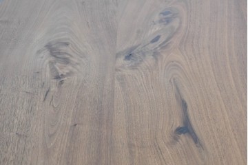 中古　美品　CONDE HOUSE(カンディハウス)　ハカマ　ウォールナット材　力強い造形で存在感を放つソリッドテーブル　定価約75万円相当　(R-085137)