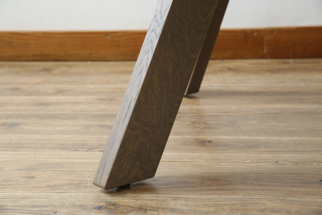 中古　美品　arflex(アルフレックス)　MEDUSA(メデューサ)　オーク材　実用性とデザイン性を兼ね備えたダイニングテーブル　定価約22万円相当　(R-085139)