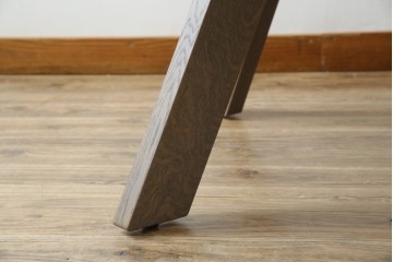 中古　美品　arflex(アルフレックス)　MEDUSA(メデューサ)　オーク材　実用性とデザイン性を兼ね備えたダイニングテーブル　定価約22万円相当　(R-085139)