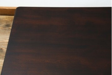 中古　超美品!!　特注品　松本民芸家具　クラシカルな佇まいが美しい座卓　定価約29万円　(R-085146)