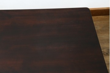 中古　超美品!!　特注品　松本民芸家具　クラシカルな佇まいが美しい座卓　定価約29万円　(R-085146)