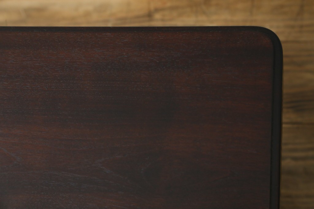 中古　超美品!!　特注品　松本民芸家具　クラシカルな佇まいが美しい座卓　定価約29万円　(R-085146)