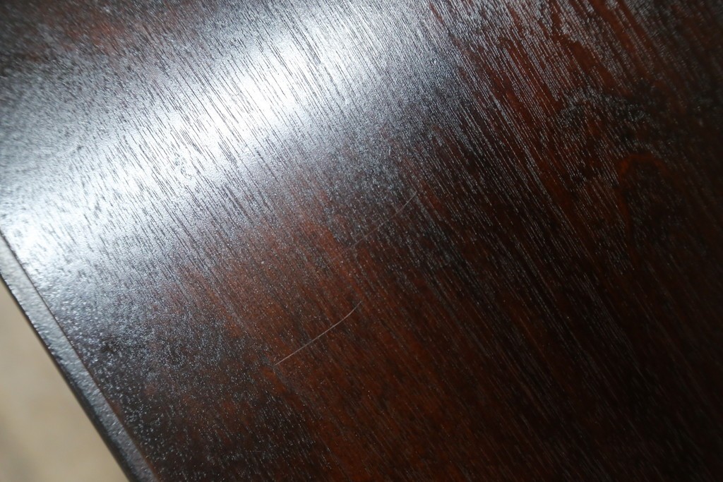 中古　超美品!!　特注品　松本民芸家具　クラシカルな佇まいが美しい座卓　定価約29万円　(R-085146)