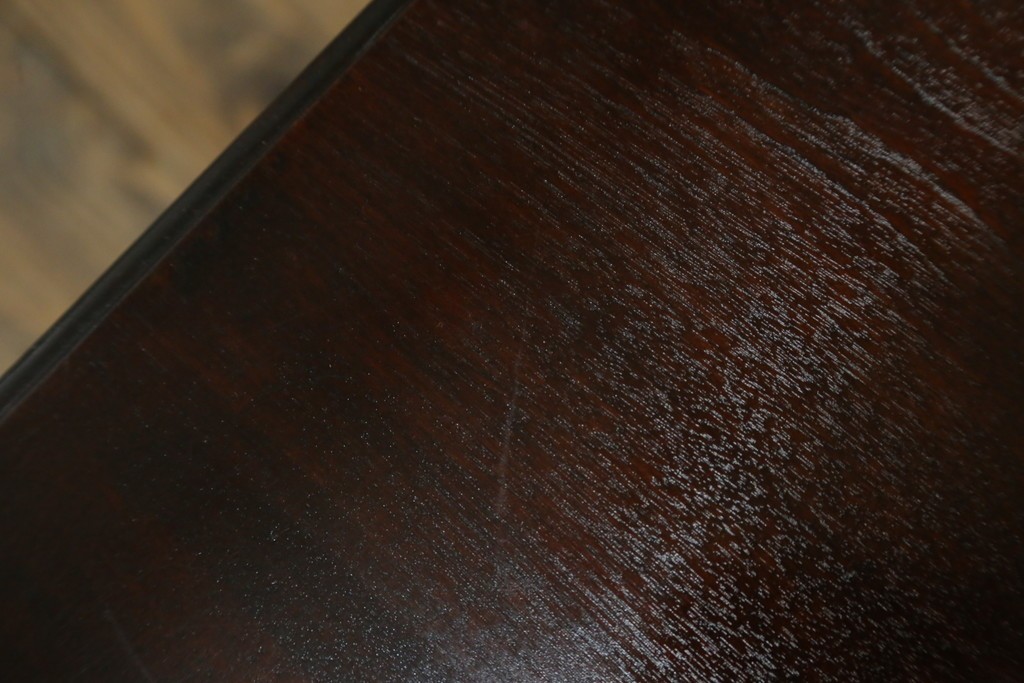 中古　超美品!!　特注品　松本民芸家具　クラシカルな佇まいが美しい座卓　定価約29万円　(R-085146)