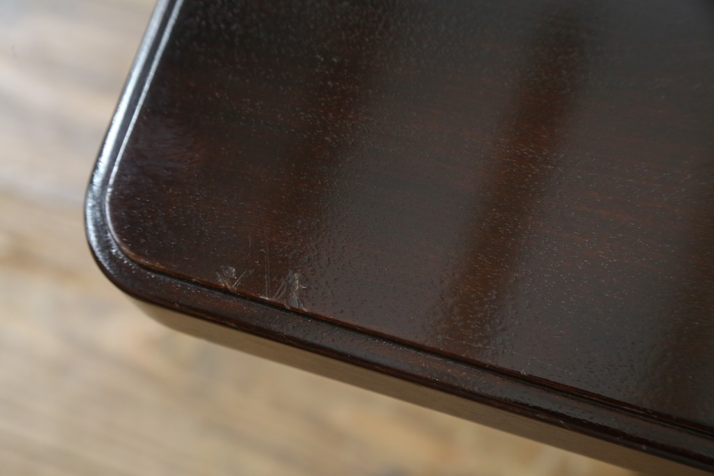 中古　超美品!!　特注品　松本民芸家具　クラシカルな佇まいが美しい座卓　定価約29万円　(R-085146)