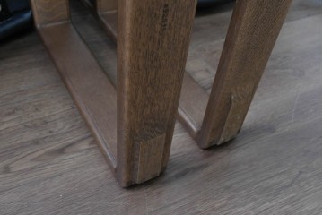 中古　美品　CONDE HOUSE(カンディハウス)　BOLS(ボルス)　革　広い座面とワイドな背もたれがホールド感をつくりだすダイニングチェア2脚　セット定価約32万円相当　(R-085147)