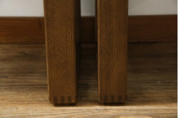 中古　美品　CONDE HOUSE(カンディハウス)　BOLS(ボルス)　革　広い座面とワイドな背もたれがホールド感をつくりだすダイニングチェア2脚　セット定価約32万円相当　(R-085148)