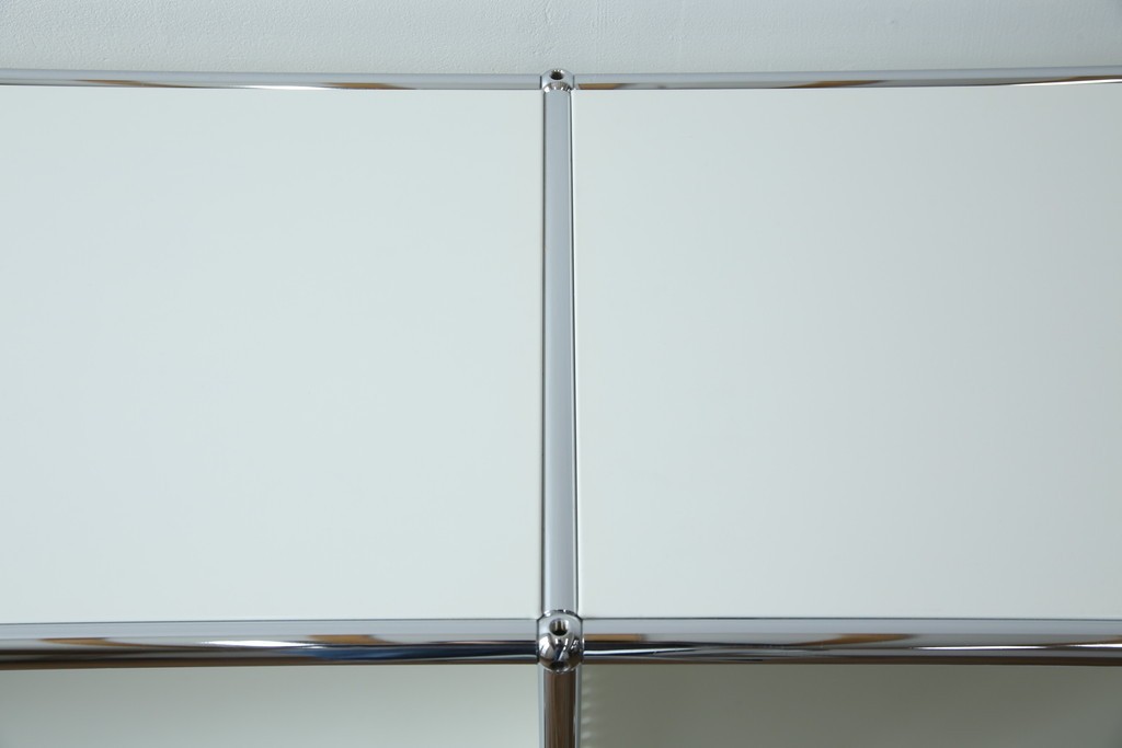 中古　美品　スイス　USMハラー(USM Haller)　ホームオフィスにもおすすめなモジュール式3段キャビネット　定価約47万2千円相当　(R-085150)