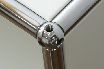 中古　美品　スイス　USMハラー(USM Haller)　ホームオフィスにもおすすめなモジュール式3段キャビネット　定価約47万2千円相当　(R-085150)