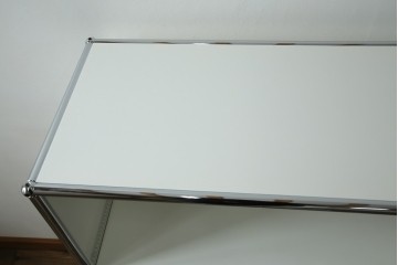 中古　美品　スイス　USMハラー(USM Haller)　モジュール構造の3段キャビネット　定価約47万2千円　(R-085151)