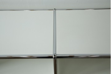 中古　美品　スイス　USMハラー(USM Haller)　モジュール構造の3段キャビネット　定価約47万2千円　(R-085151)