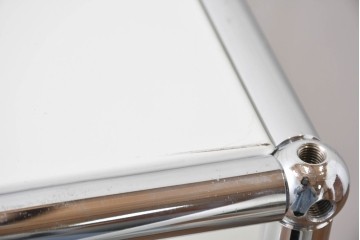 中古　美品　スイス　USMハラー(USM Haller)　モジュール構造の3段キャビネット　定価約47万2千円相当　(R-085151)