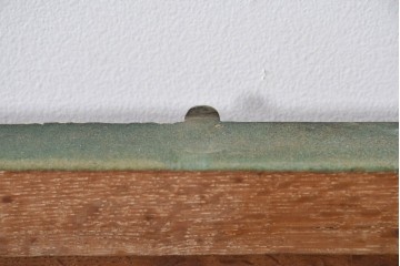 和製ヴィンテージ　ナラ材　時を重ねて生まれた木の味わいが魅力のガラスケース　(R-085152)