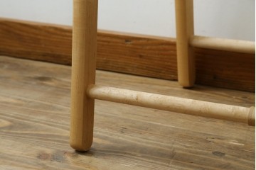 中古　美品　旭川家具　cosine(コサイン)　ブナ材　折りたためる軽量ドレスラック　(R-085157)