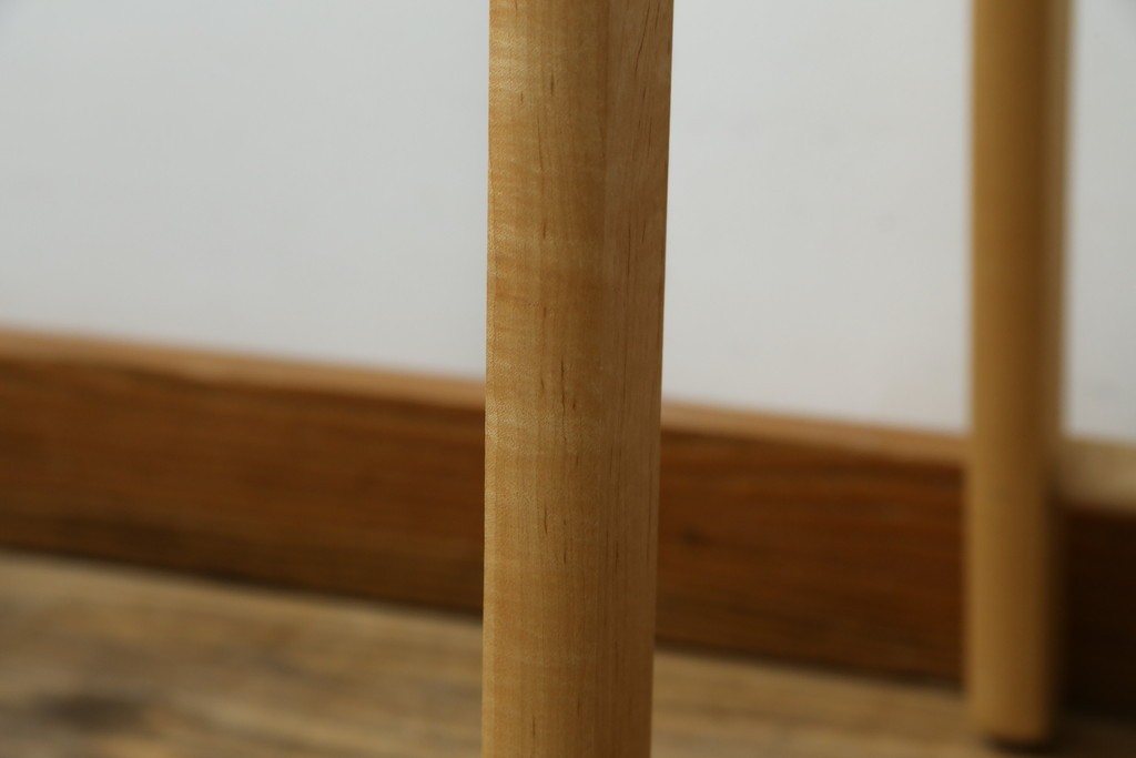 中古　美品　旭川家具　cosine(コサイン)　ブナ材　折りたためる軽量ドレスラック　(R-085157)