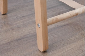 中古　美品　旭川家具　cosine(コサイン)　ブナ材　折りたためる軽量ドレスラック　(R-085157)