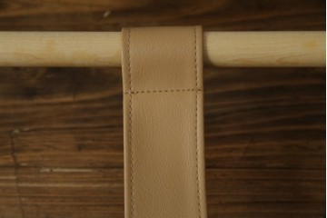 中古　美品　旭川家具　cosine(コサイン)　ブナ材　折りたためる軽量ドレスラック　(R-085158)