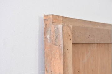 アンティーク建具　明治～大正　経年を感じる素朴な風合いの蔵戸1枚　(R-085161)