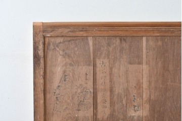 アンティーク建具　明治～大正　経年を感じる素朴な風合いの蔵戸1枚　(R-085161)