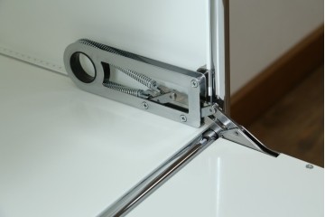中古　美品　スイス　USMハラー(USM Haller)　モジュール構造の5段シェルフ　定価約35万5千円　(R-085164)
