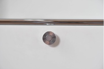 中古　美品　スイス　USMハラー(USM Haller)　モジュール構造の5段シェルフ　定価約35万5千円相当　(R-085164)