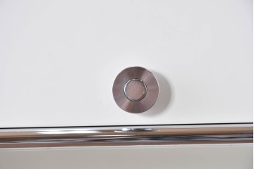 中古　美品　スイス　USMハラー(USM Haller)　モジュール構造の5段シェルフ　定価約35万5千円相当　(R-085164)