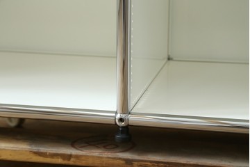 中古　美品　スイス　USMハラー(USM Haller)　2列3段　シェルフ　定価約24万円　(R-085167)