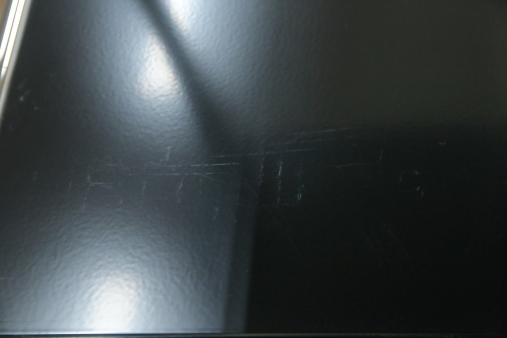 中古　美品　スイス　USMハラー(USM Haller)　クロームフレームにブラックの棚板を組み合わせたシンプルなオープンラック　定価約14万6千円　(R-085168)