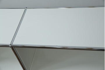 中古　美品　スイス　USMハラー(USM Haller)　モジュール構造のオープンサイドボード　定価約38万4千円　(R-085169)