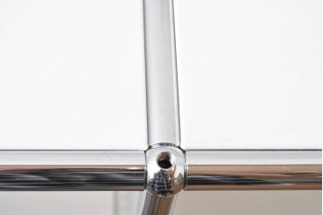 中古　美品　スイス　USMハラー(USM Haller)　モジュール構造のオープンサイドボード　定価約38万4千円相当　(R-085169)