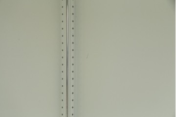 中古　美品　スイス　USMハラー(USM Haller)　ホームオフィスにもおすすめなスッキリとしたデザインの5段シェルフ　定価約63万1千円　(R-085171)