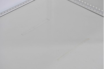 中古　美品　スイス　USMハラー(USM Haller)　ホームオフィスにもおすすめなスッキリとしたデザインの5段シェルフ　定価約63万1千円相当　(R-085171)