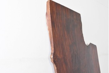 アメリカヴィンテージ　特大‼　美しいバール杢のクラロウォールナット材をそのままに活かした一枚板　(R-085173)