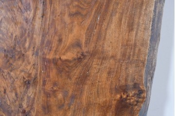 アメリカヴィンテージ　特大‼　美しいバール杢のクラロウォールナット材をそのままに活かした一枚板　(R-085173)