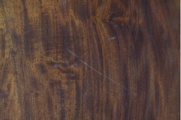 アメリカヴィンテージ　特大‼　美しいバール杢のクラロウォールナット材をそのままに活かした一枚板　(R-085173)