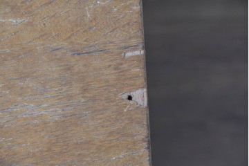 和製ヴィンテージ　籐(ラタン)　マガジンラック付き!自然素材ならではのあたたかみを感じるサイドテーブル　(R-085176)