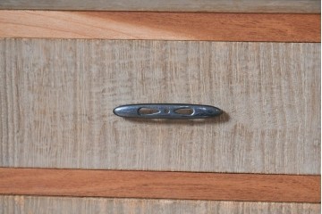 和製ヴィンテージ　味わい深い風合いの桐箪笥ローボード　(R-085177)