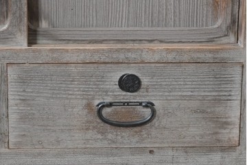 和製ヴィンテージ　味わい深い風合いの桐箪笥ローボード　(R-085177)