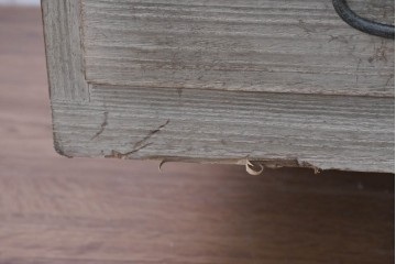 和製ヴィンテージ　味わい深い風合いの桐箪笥ローボード　(R-085177)