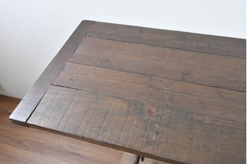 アメリカアンティーク　インダストリアル　フリッツ&ゲルデル　折り畳み式のメカニカルテーブル　(R-085178)