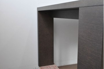 中古　超美品　B&B イタリア(Italia)　マクサルトコレクション　アルチェオ(ARCHEO)　幅約240cmの特大サイズダイニングテーブル　定価約110万円　(R-085180)