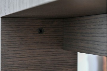 中古　超美品　B&B イタリア(Italia)　マクサルトコレクション　アルチェオ(ARCHEO)　幅約240cmの特大サイズダイニングテーブル　定価約110万円　(R-085180)