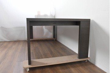 中古　超美品　B&B イタリア(Italia)　マクサルトコレクション　アルチェオ(ARCHEO)　幅約240cmの特大サイズダイニングテーブル　定価約110万円　(R-085180)