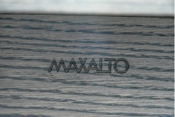 中古　超美品　B&B イタリア(Italia)　マクサルトコレクション　アルチェオ(ARCHEO)　幅約240cmの特大サイズダイニングテーブル　定価約110万円　(R-085180)